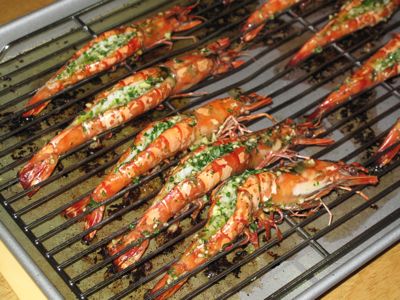 Oven grilled prawns hotsell